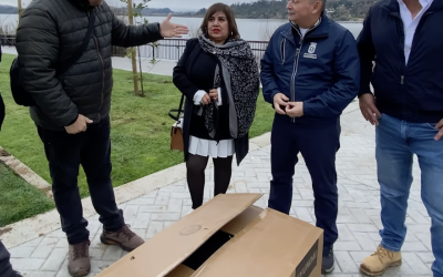 Cámara de Comercio de Panguipulli aporta nueva maquinaria al municipio para el cuidado de áreas verdes